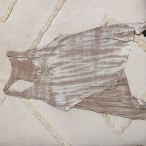Tie-Dye Sleeveless Tank Top